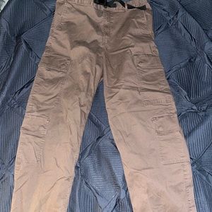 Brown Cargo Pants